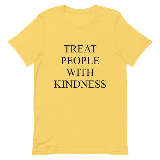 Treat People With Kindness Tee (Yellow)